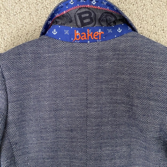 Baker by Ted Baker 6-12 month herringbone blazer - Picture 5 of 8